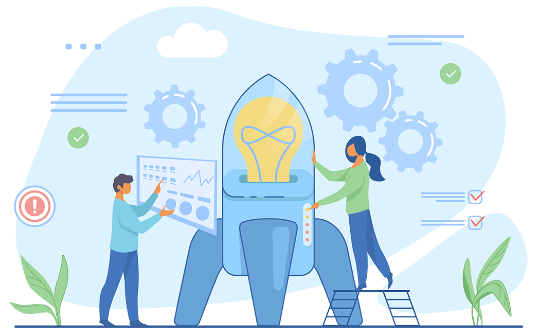 start-up Turn Ideas Into Reality